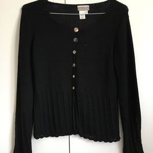 Black Coldwater Creek Sweater